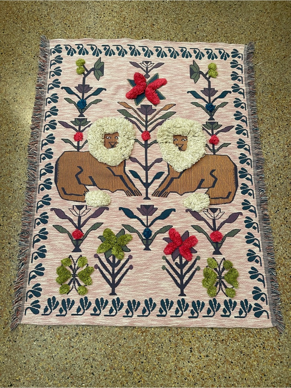 Anthropologie Barbary throw blanket